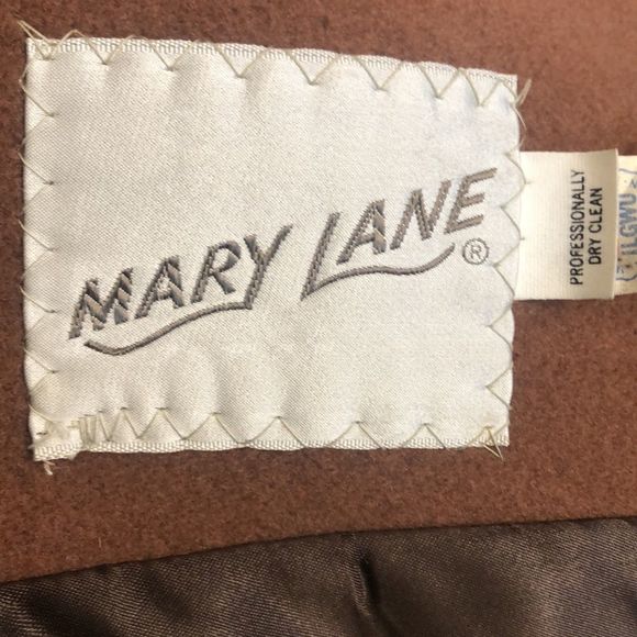 VINTAGE MARY LANE WINTER COAT MUST BE AUTHENTICATED Fur collar /cuffs 50 yr old. - Picture 8 of 15